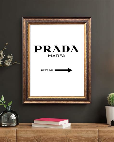 prada wall art|prada picture for walls.